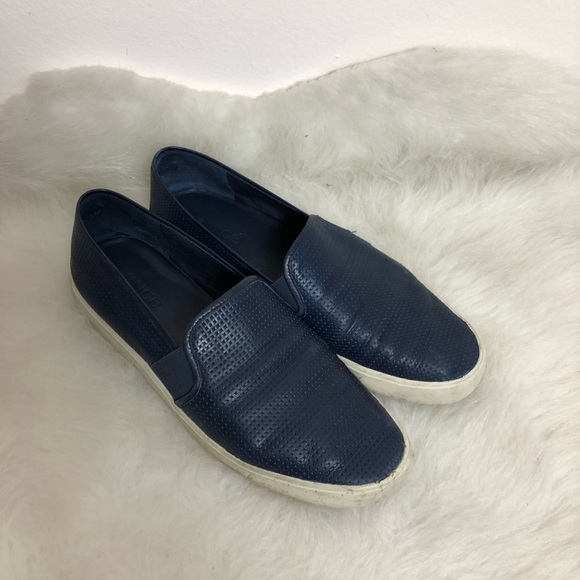 COPY - Vince Blair 5 Perforated Leather Slip on Sneaker - Picture 6 of 10